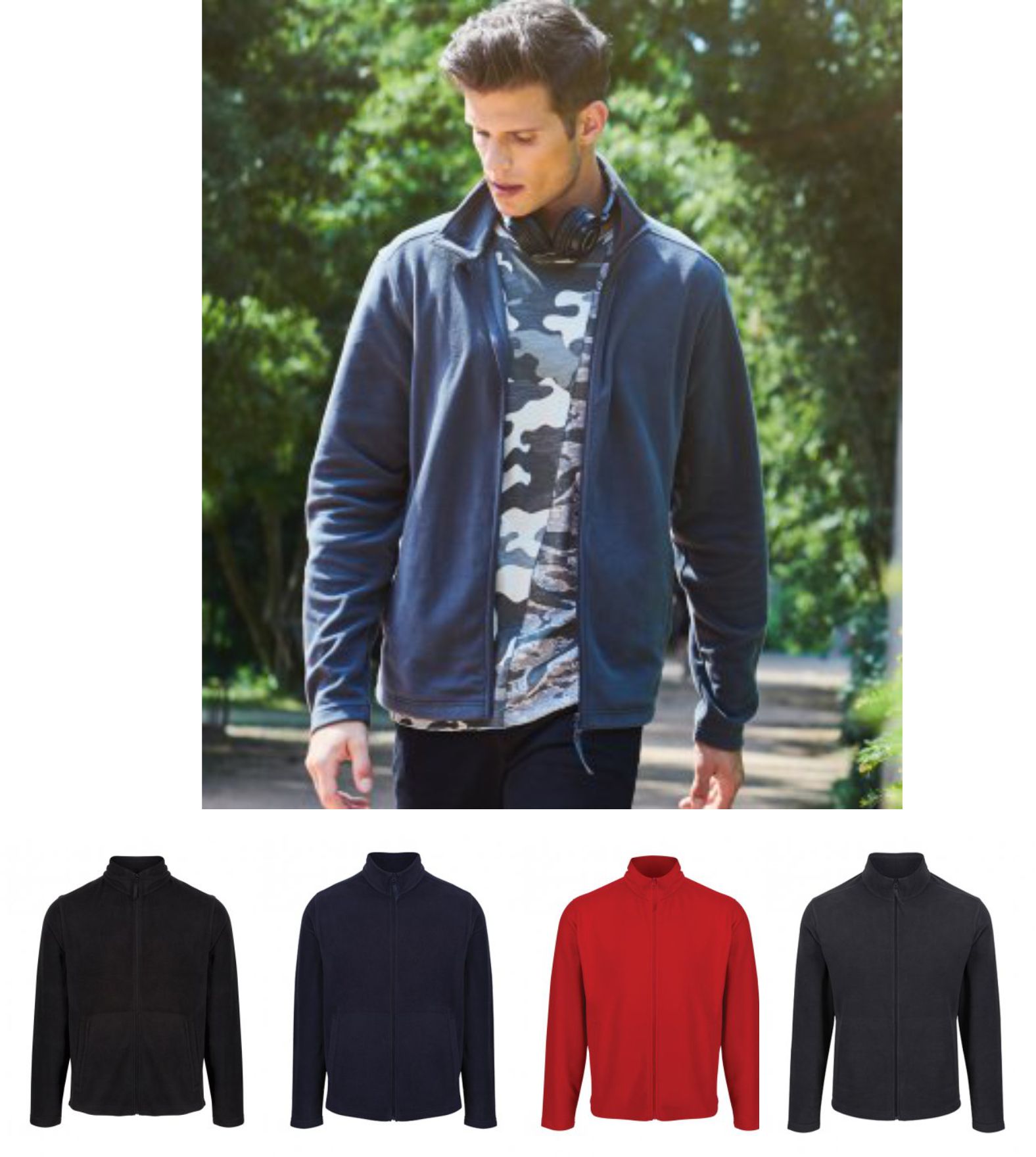 Regatta RG117 Classic Micro Fleece Jacket  Regatta RG117 Classic Micro Fleece Jacket